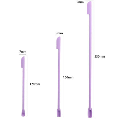 Face Mask Brush Cosmetic Last Drop Scoop Beauty Tools Silicone Spatula Deep Bottle Scraper Cosmetics Spoon Makeup Brushes