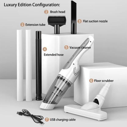 New Car Vacuum Cleaner Mini Powerful Portable Vacuum Cleaner for Home Appliance Handheld Blower Car Cleaner for Car