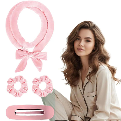 Heatless Curling Rod Headband No Heat Hair Curler Hair Rollers Soft Curlers Lazy Sleeping Curls Curling Hairband Styling Tools