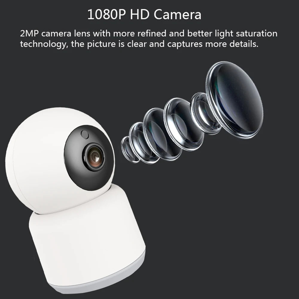 Mini WiFi IP Camera Indoor Smart Life Tuya Smart Mini IP Camera Wireless Security Home CCTV Surveillance Burglar Camera