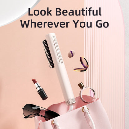 Hair Straightener Brush Heating Hot Comb Straightener Electric Hair Straightening Curly Multifunctional Iron Brush Comb Curler
