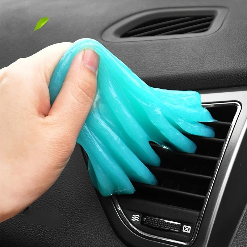 1pc Washable Car Cleaning Gel Suitable, Car Interior Remover - Clean Car Vents, Keyboards and So- Ideal Gift for Men