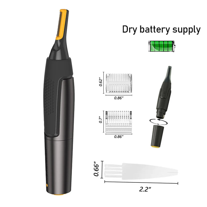 Portable Men Electric Shaver Nose Hair Ear Razor Trimmer Clippers Eyebrow Beard Trimmer Home Use