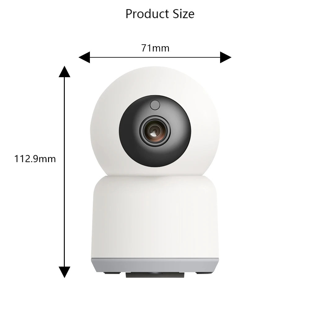 Mini WiFi IP Camera Indoor Smart Life Tuya Smart Mini IP Camera Wireless Security Home CCTV Surveillance Burglar Camera