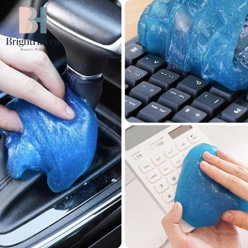 Cleaning Gel For Car, Detailing Clean Slime, Car Interior Putty Cleaner, Universal Keyboard Notebook Magic Cleanser Mud B.H