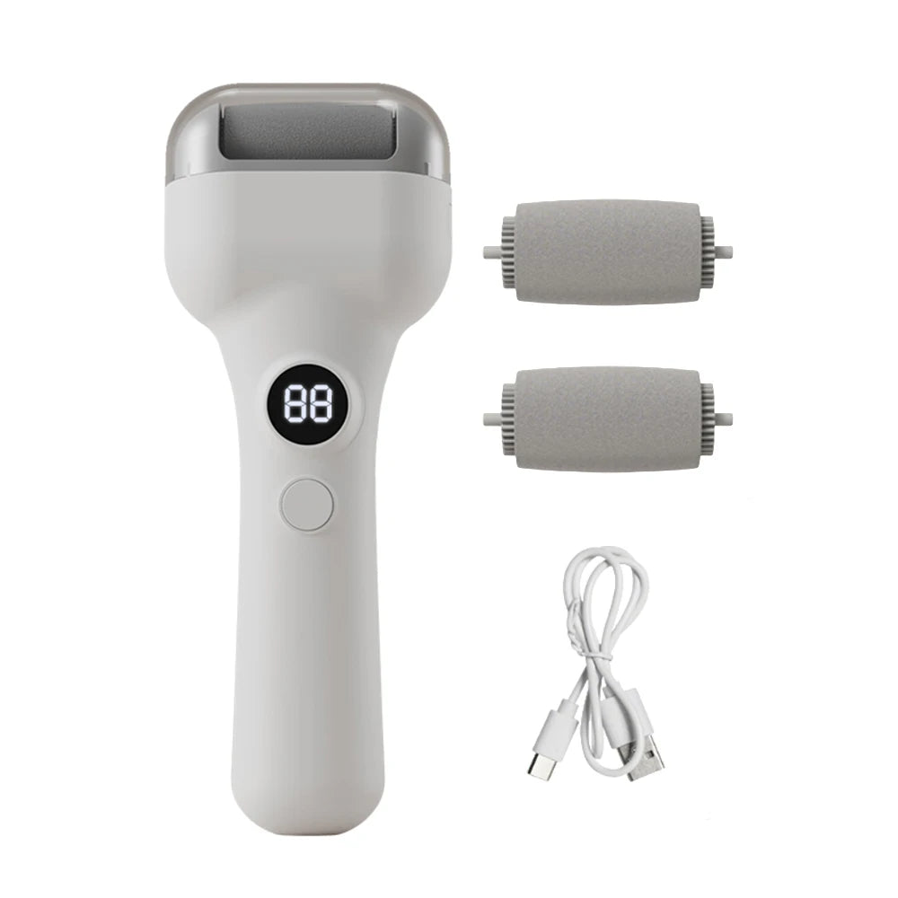 Electric Feet Callus Removers Portable Electronic Foot File Rechargeable Callus Remover for Dead Hard Cracked Dry Skin Feet Care