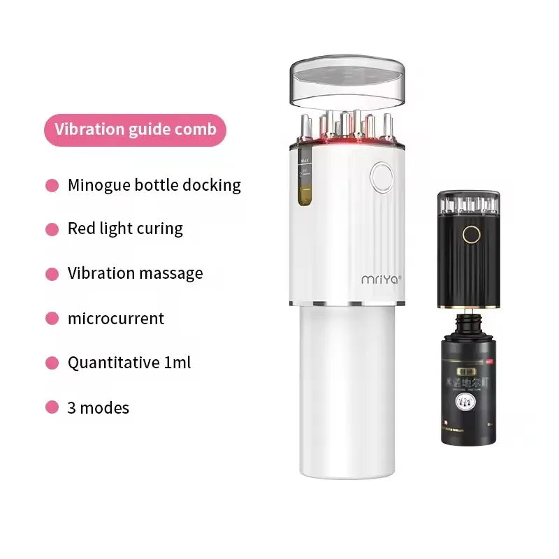 Electric Hair Applicator Scalp Massager With 70Ml Storage Hair Treatment Growth Applicator Scalp Head Massager for Hair Growth