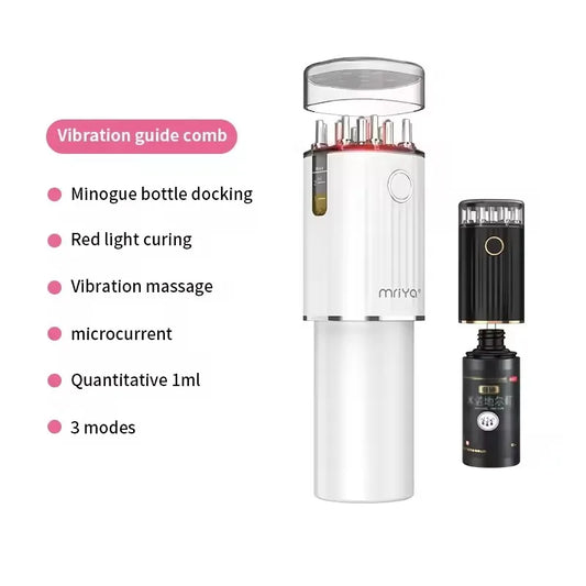 Electric Hair Applicator Scalp Massager With 70Ml Storage Hair Treatment Growth Applicator Scalp Head Massager for Hair Growth