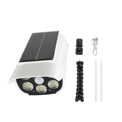 Outdoor Motion Sensor Solar Lights  Solar Motion Sensor LED Light Outdoor Camera Wireless Security Floodlights IP65 Waterproof