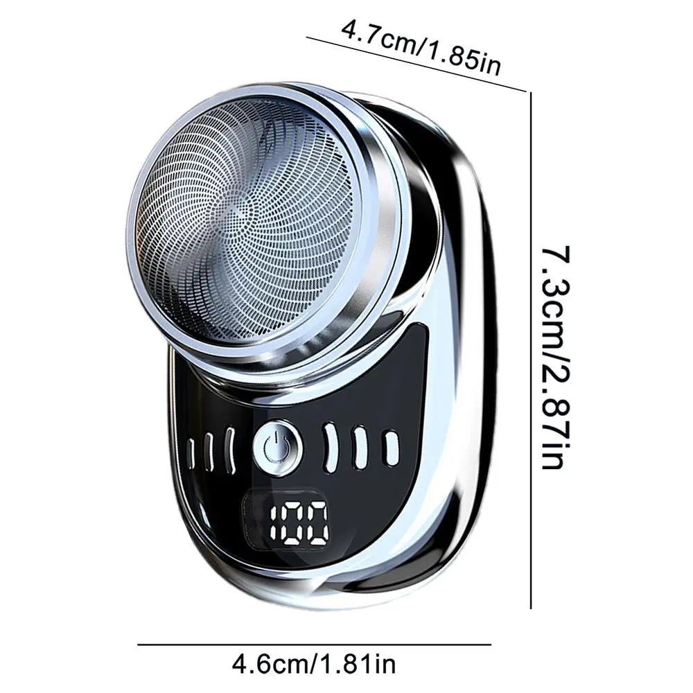 Portable Electric Shaver Beard Knife Charging Shavers Men's Pocket Electric Shaver Mini Pocket Travel Razors Body Hair Trimmer