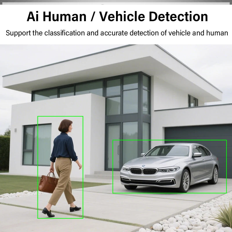Dahua Wifi 6 5MP Full Color Camera Outdoor Wireless Security Camera Ai Human Detection Smart Dual Light Mic HFW1539DTK1-SAW-IL