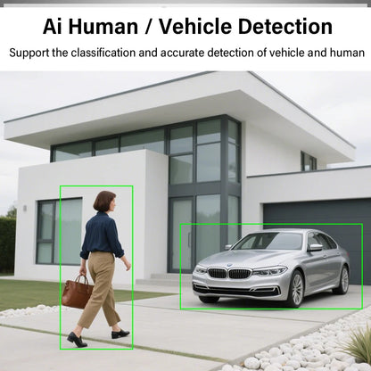 Dahua Wifi 6 5MP Full Color Camera Outdoor Wireless Security Camera Ai Human Detection Smart Dual Light Mic HFW1539DTK1-SAW-IL