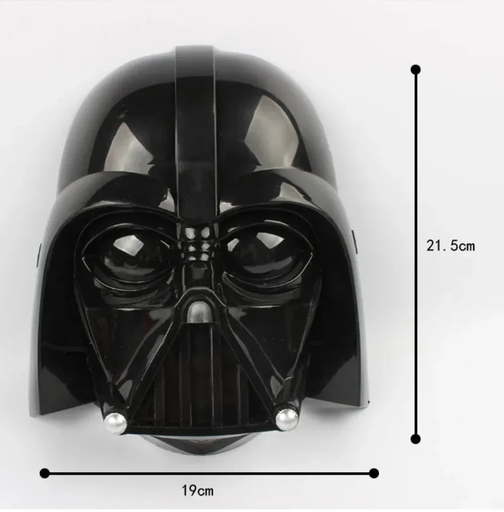 LED Darth Vader Mask Light Soldiers Mask Helmet Halloween Christmas PV Luminous Masks