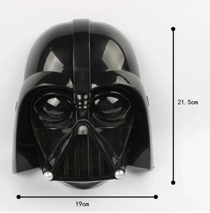 LED Darth Vader Mask Light Soldiers Mask Helmet Halloween Christmas PV Luminous Masks