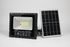 Solar light with LED panel and JJP branding on a white background